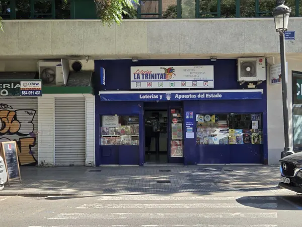 Imagen del punto de venta de Lotería