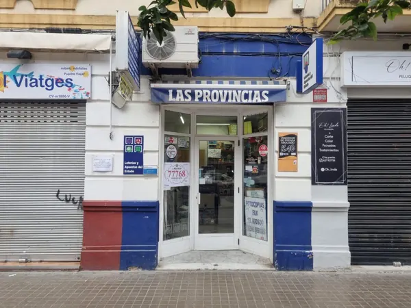 Imagen del punto de venta de Lotería