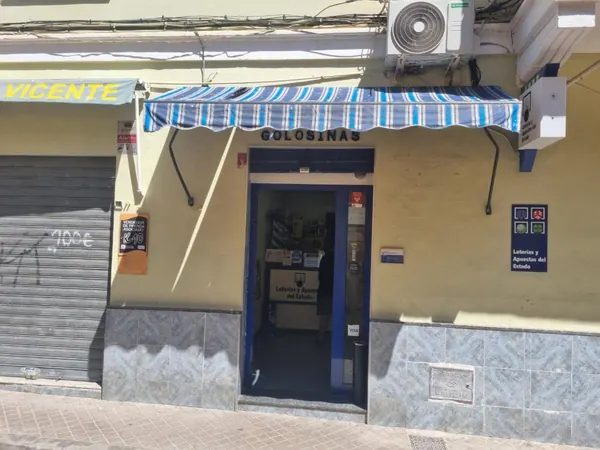 Imagen del punto de venta de Lotería