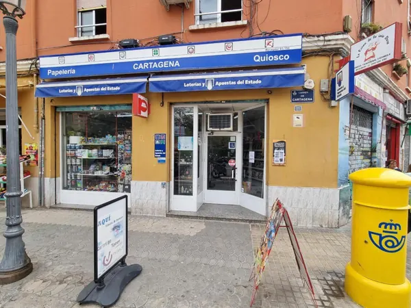Imagen del punto de venta de Lotería