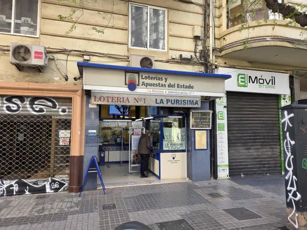 Imagen del punto de venta de Lotería