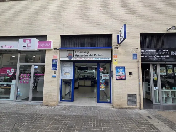 Imagen del punto de venta de Lotería