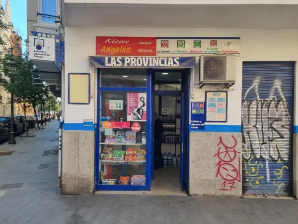 Imagen del punto de venta de Lotería