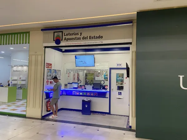 Imagen del punto de venta de Lotería