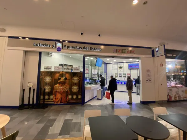 Imagen del punto de venta de Lotería