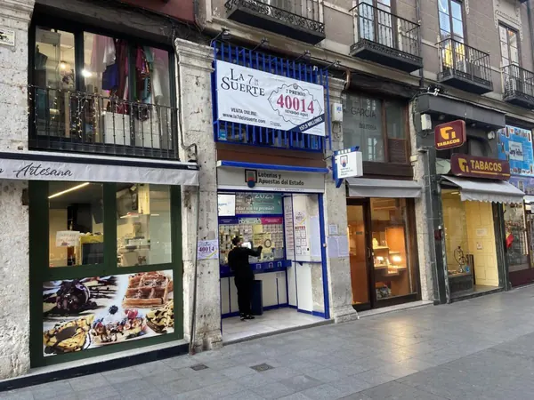 Imagen del punto de venta de Lotería