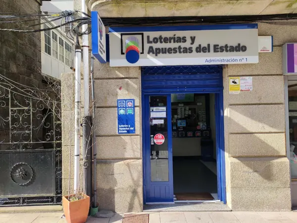 Imagen del punto de venta de Lotería