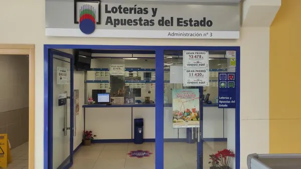 Imagen del punto de venta de Lotería