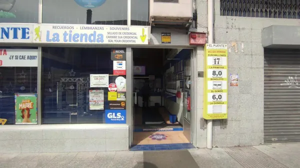 Imagen del punto de venta de Lotería