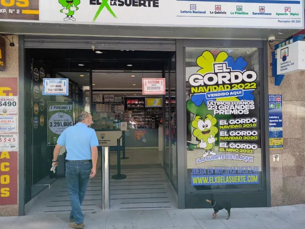 Imagen del punto de venta de Lotería