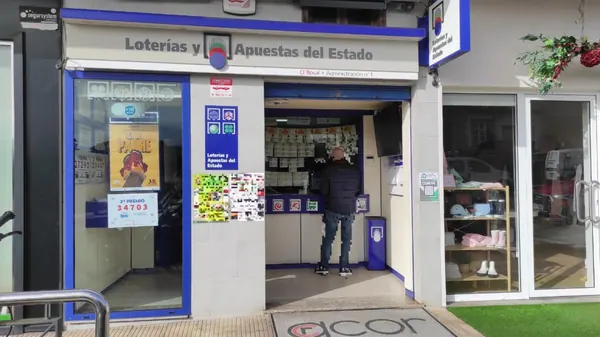 Imagen del punto de venta de Lotería