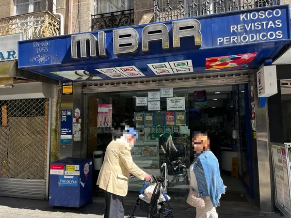 Imagen del punto de venta de Lotería