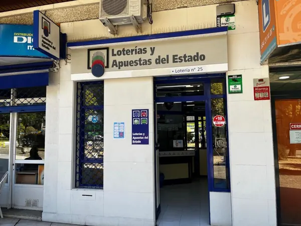 Imagen del punto de venta de Lotería