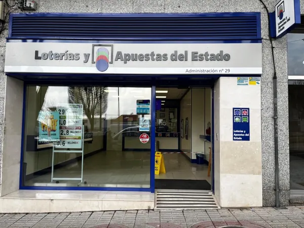 Imagen del punto de venta de Lotería