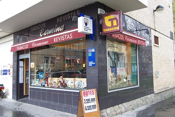 Imagen del punto de venta de Lotería