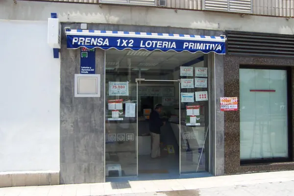 Imagen del punto de venta de Lotería