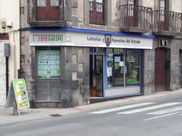 Imagen del punto de venta de Lotería