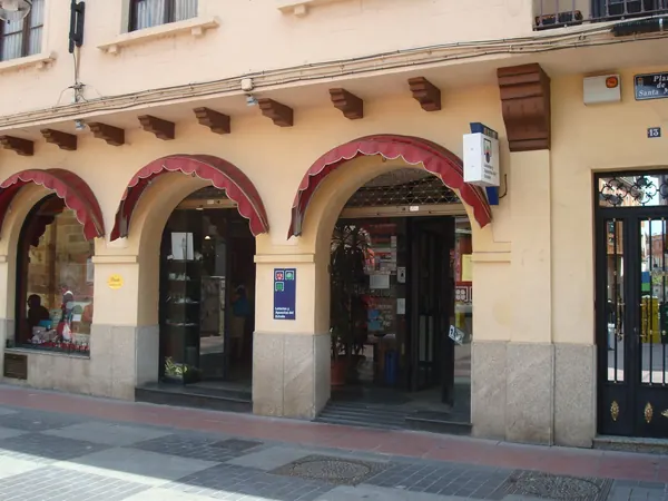 Imagen del punto de venta de Lotería