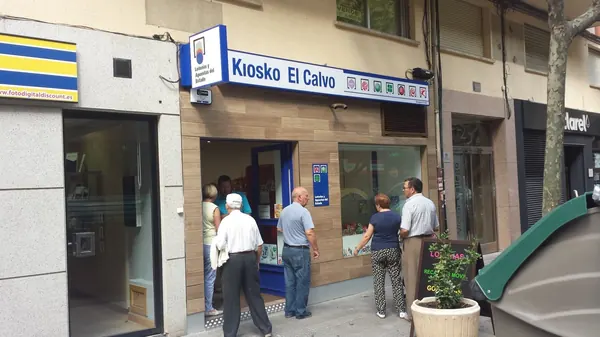 Imagen del punto de venta de Lotería
