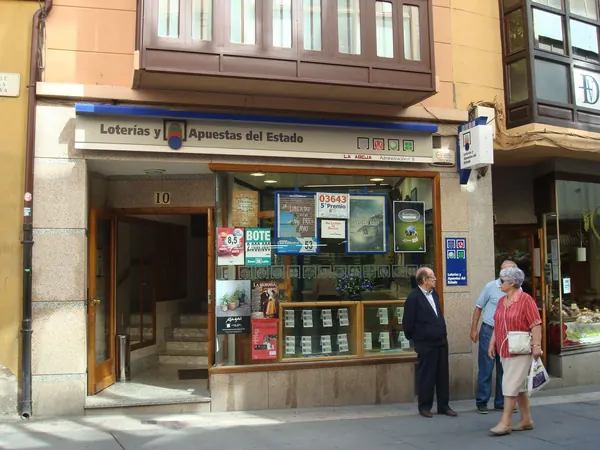 Imagen del punto de venta de Lotería