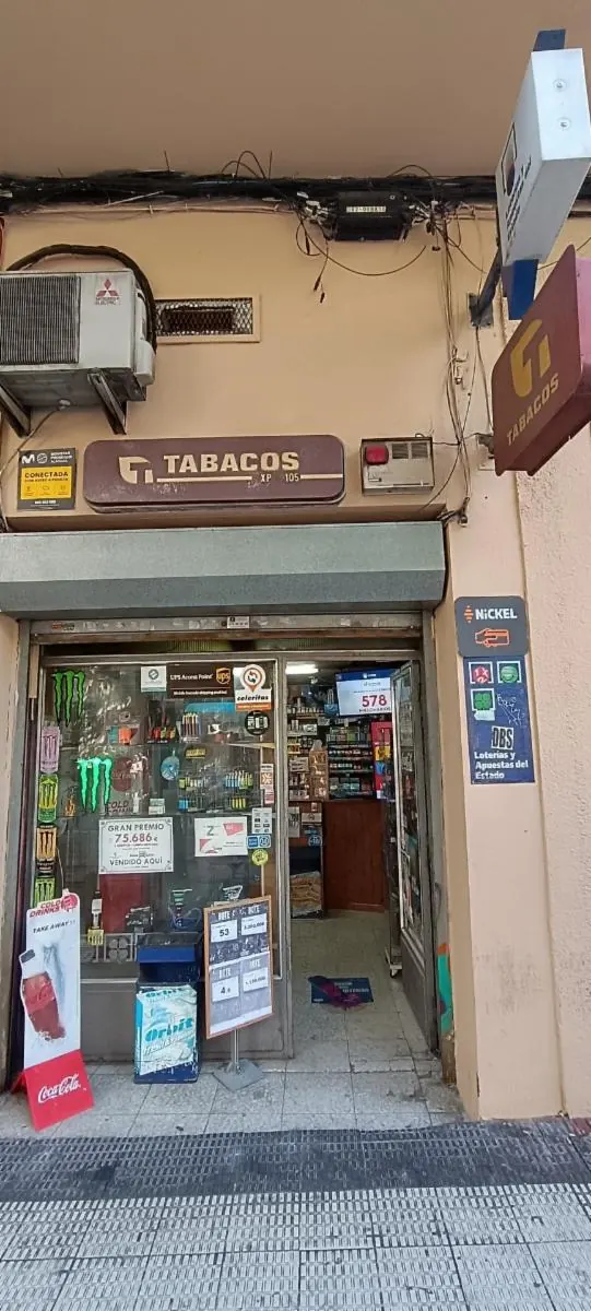 Imagen del punto de venta de Lotería