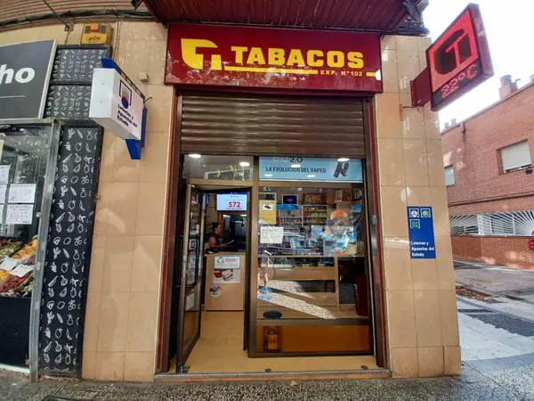 Imagen del punto de venta de Lotería