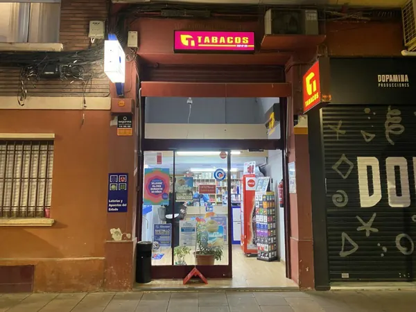 Imagen del punto de venta de Lotería