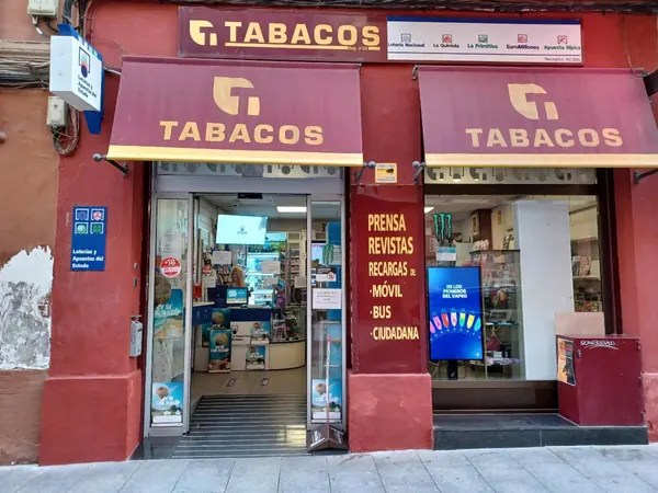 Imagen del punto de venta de Lotería
