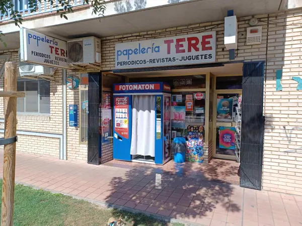 Imagen del punto de venta de Lotería