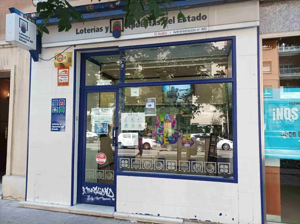 Imagen del punto de venta de Lotería