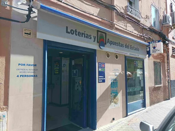 Imagen del punto de venta de Lotería