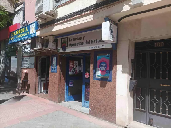 Imagen del punto de venta de Lotería