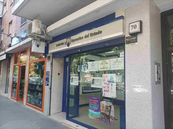 Imagen del punto de venta de Lotería