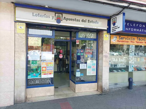Imagen del punto de venta de Lotería