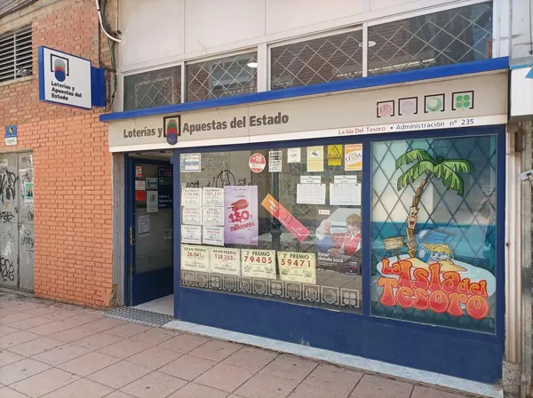 Imagen del punto de venta de Lotería