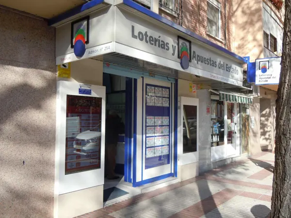 Imagen del punto de venta de Lotería