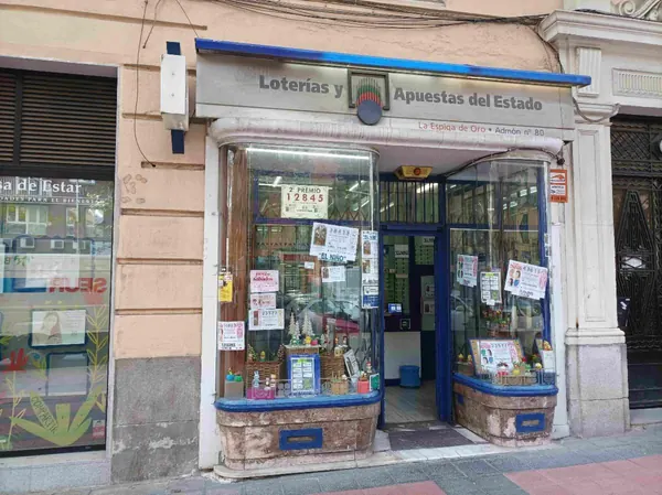 Imagen del punto de venta de Lotería