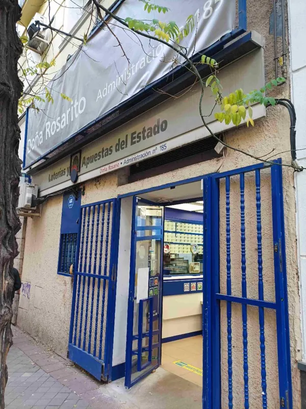 Imagen del punto de venta de Lotería