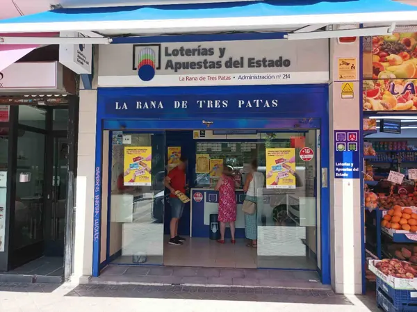 Imagen del punto de venta de Lotería