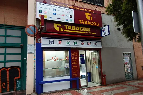 Imagen del punto de venta de Lotería