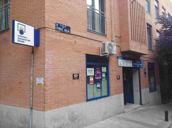 Imagen del punto de venta de Lotería