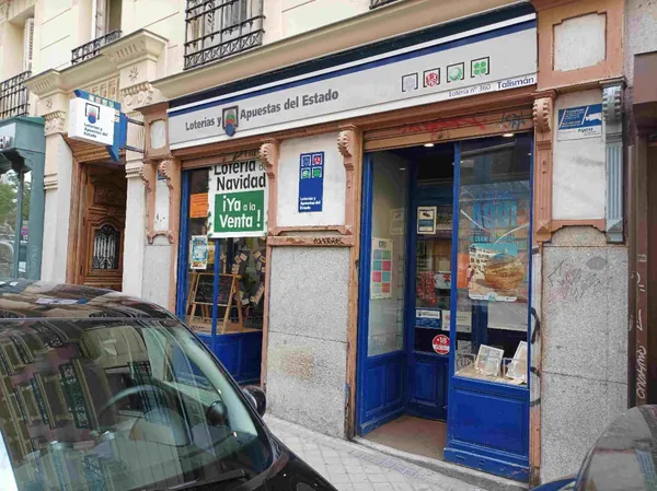 Imagen del punto de venta de Lotería