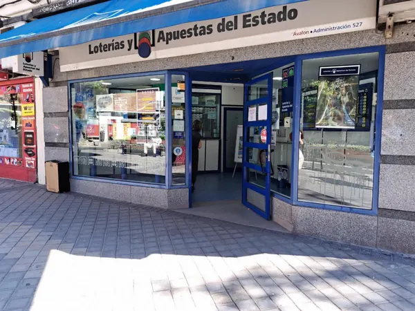 Imagen del punto de venta de Lotería