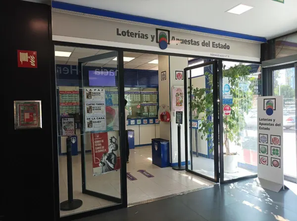 Imagen del punto de venta de Lotería