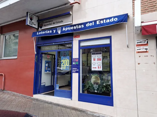 Imagen del punto de venta de Lotería