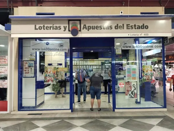 Imagen del punto de venta de Lotería