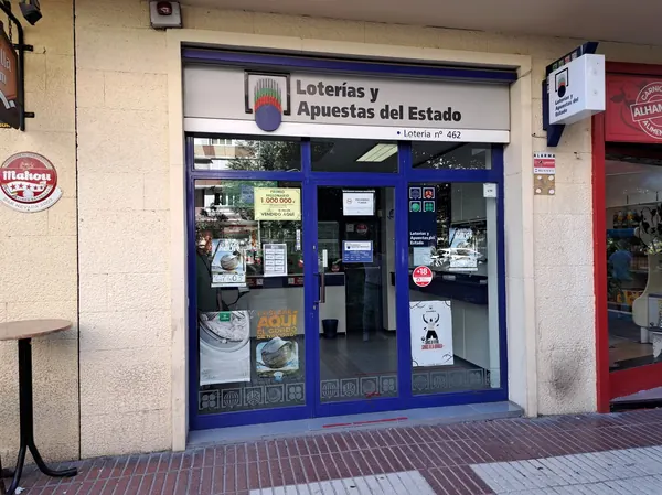 Imagen del punto de venta de Lotería