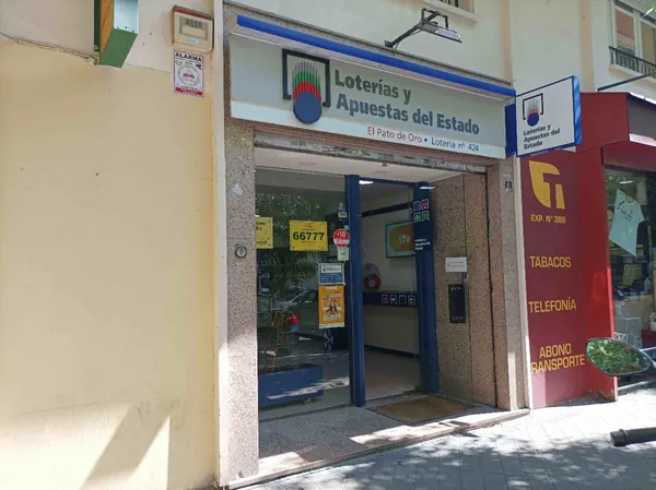 Imagen del punto de venta de Lotería