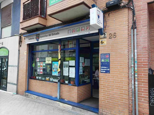 Imagen del punto de venta de Lotería