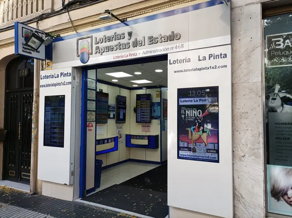 Imagen del punto de venta de Lotería